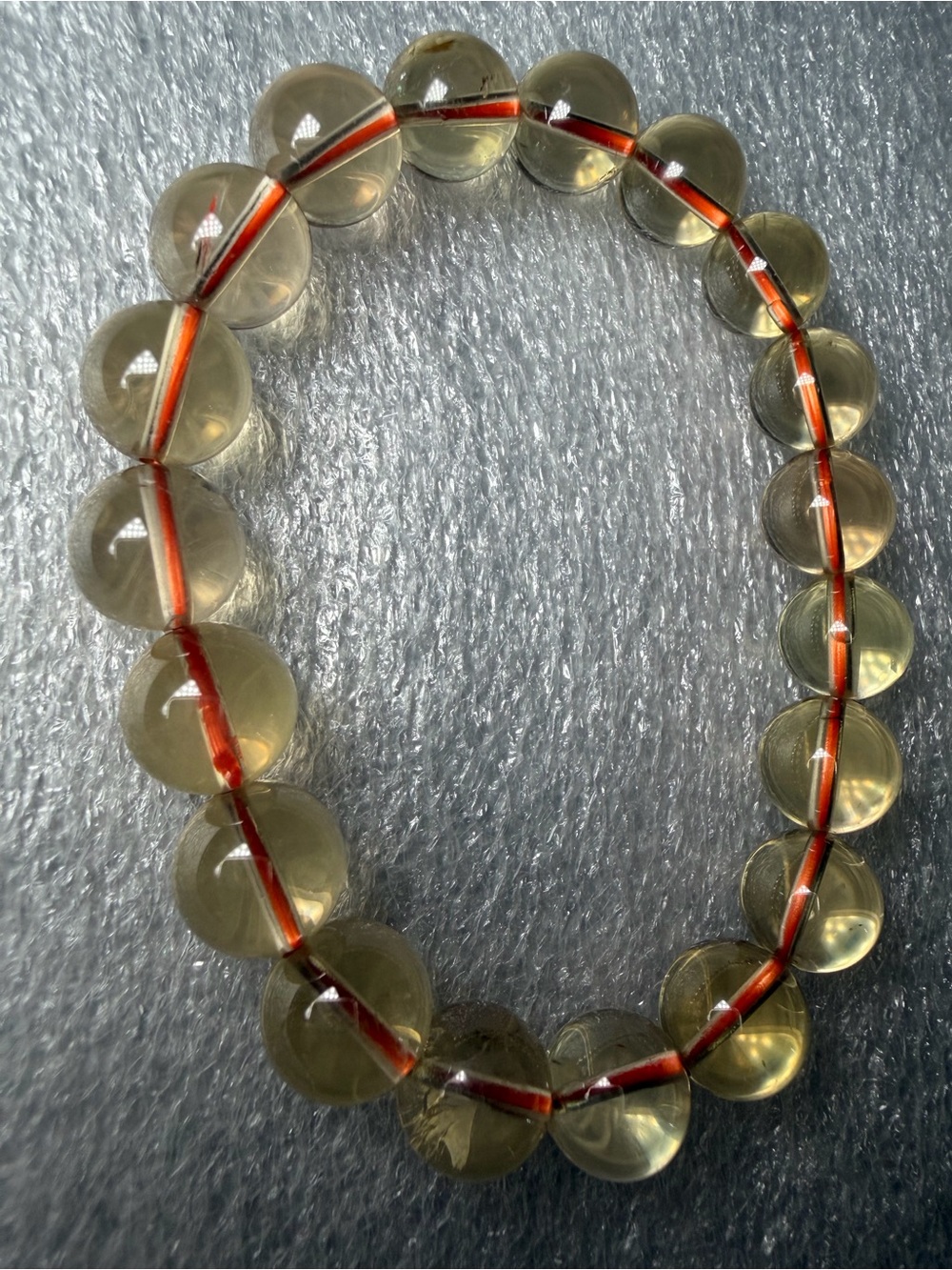 Powerful 10MM Citrine Natural Crystal Bracelet